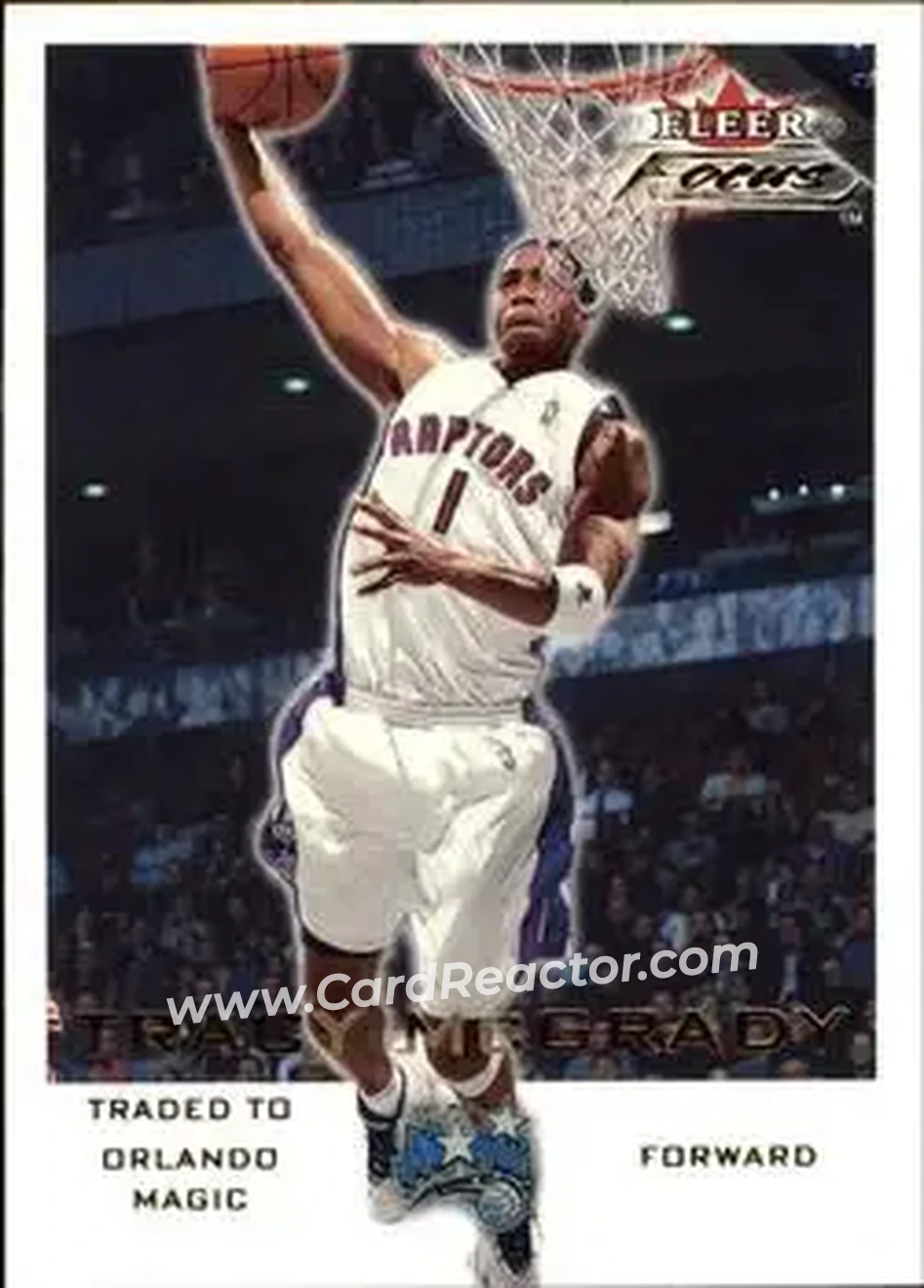 2000-01 Fleer Focus #56 - Tracy McGrady - Orlando Magic