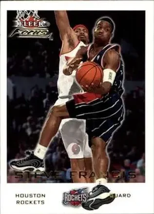 2000-01 Fleer Focus #93 - Steve Francis - Houston Rockets