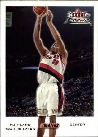 2000-01 Fleer Focus #95 - Rasheed Wallace - Portland Trail Blazers