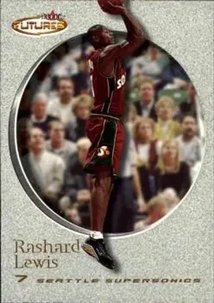 2000-01 Fleer Futures #39 - Rashard Lewis - Seattle SuperSonics