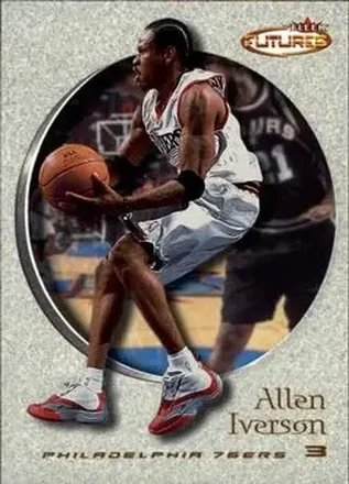 2000-01 Fleer Futures #52 - Allen Iverson - Philadelphia 76ers