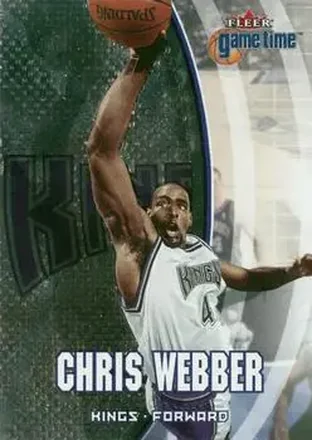 2000-01 Fleer Game Time #24 - Chris Webber - Sacramento Kings