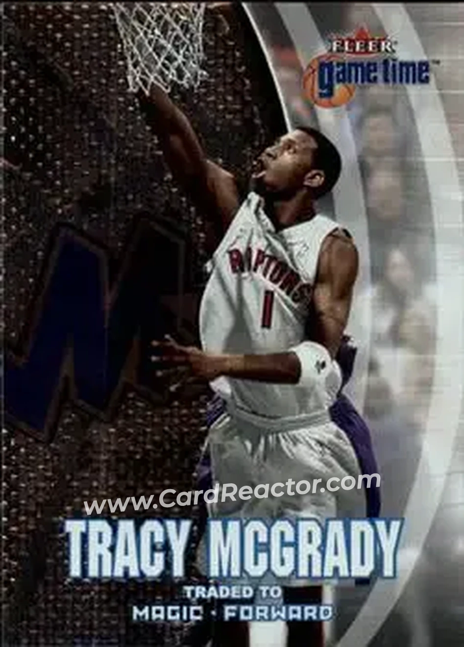 2000-01 Fleer Game Time #63 - Tracy McGrady - Orlando Magic
