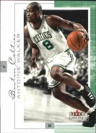 2000-01 Fleer Genuine #25 - Antoine Walker - Boston Celtics
