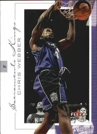 2000-01 Fleer Genuine #27 - Chris Webber - Sacramento Kings