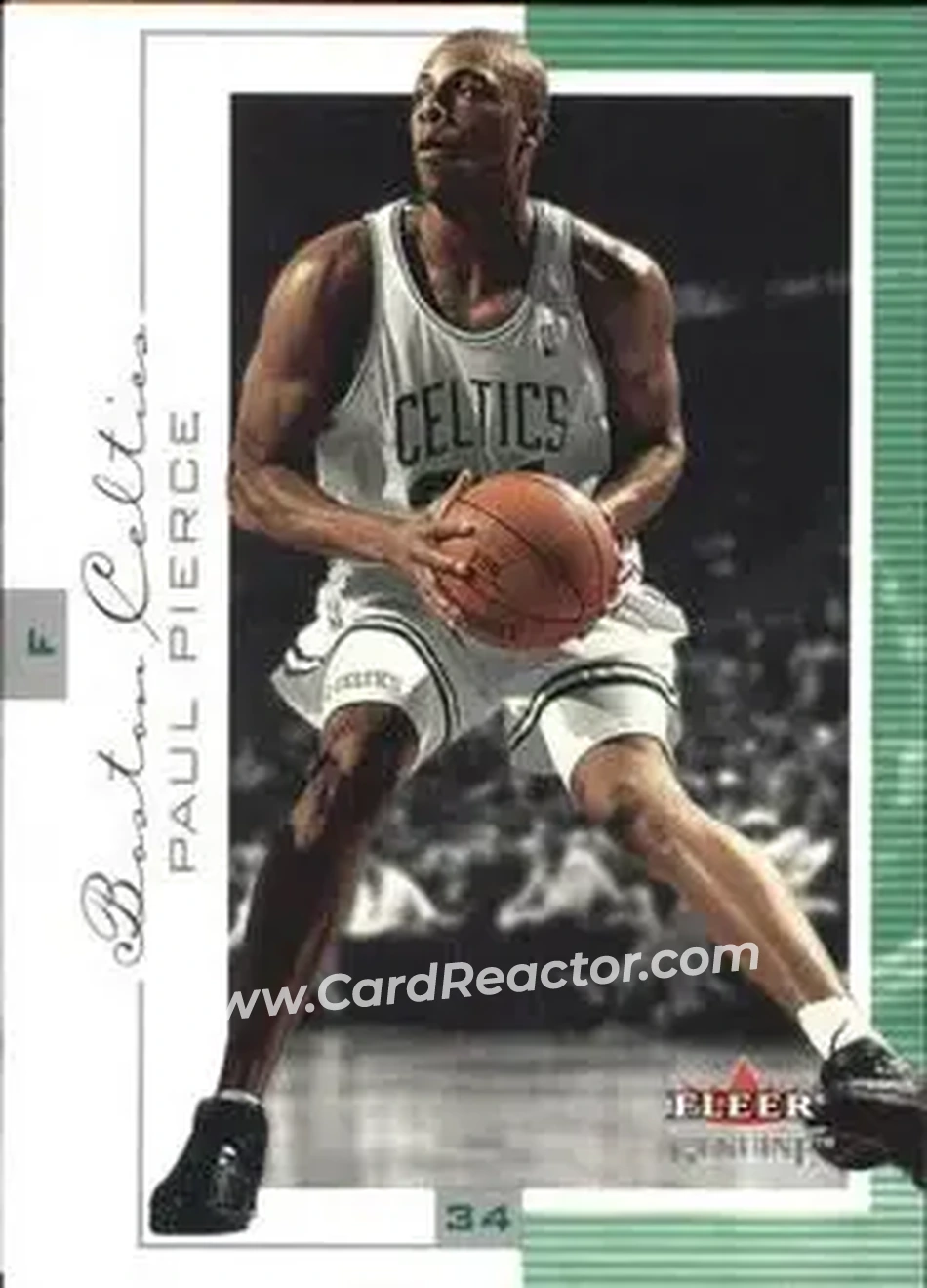 2000-01 Fleer Genuine #29 - Paul Pierce - Boston Celtics