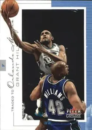 2000-01 Fleer Genuine #35 - Grant Hill - Orlando Magic