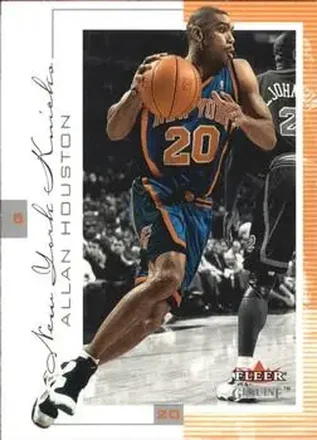 2000-01 Fleer Genuine #76 - Allan Houston - New York Knicks
