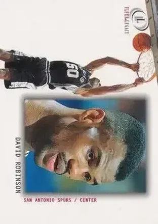 2000-01 Fleer Legacy #23 - David Robinson - San Antonio Spurs