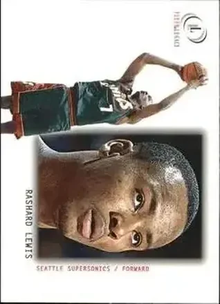 2000-01 Fleer Legacy #26 - Rashard Lewis - Seattle SuperSonics