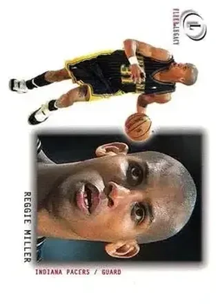 2000-01 Fleer Legacy #41 - Reggie Miller - Indiana Pacers