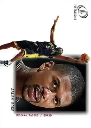 2000-01 Fleer Legacy #56 - Jalen Rose - Indiana Pacers