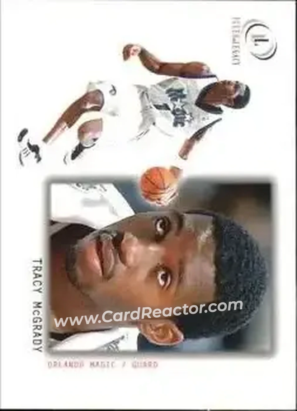2000-01 Fleer Legacy #57 - Tracy McGrady - Orlando Magic