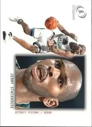 2000-01 Fleer Legacy #60 - Jerry Stackhouse - Detroit Pistons