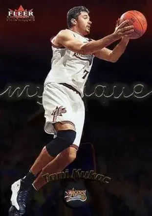 2000-01 Fleer Mystique #31 - Toni Kukoc - Philadelphia 76ers