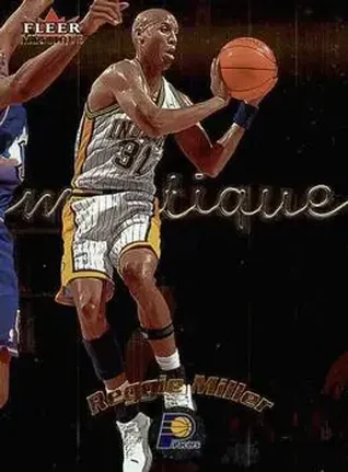 2000-01 Fleer Mystique #34 - Reggie Miller - Indiana Pacers