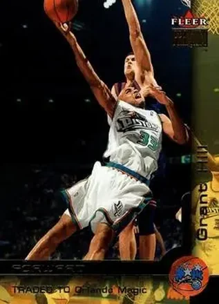 2000-01 Fleer Premium #9 - Grant Hill - Orlando Magic