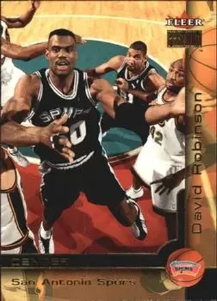 2000-01 Fleer Premium #14 - David Robinson - San Antonio Spurs