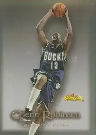 2000-01 Fleer Showcase #22 - Glenn Robinson - Milwaukee Bucks