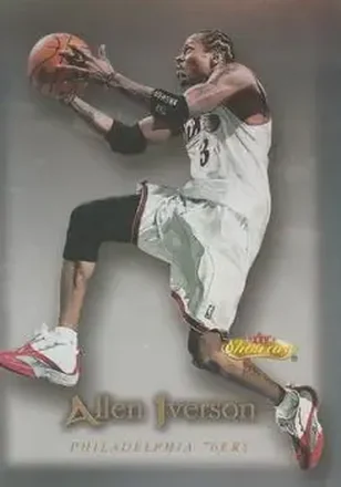 2000-01 Fleer Showcase #26 - Allen Iverson - Philadelphia 76ers