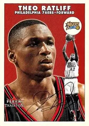 2000-01 Fleer Tradition #19 - Theo Ratliff - Philadelphia 76ers