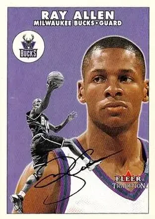 2000-01 Fleer Tradition #27 - Ray Allen - Milwaukee Bucks
