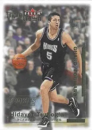 2000-01 Fleer Triple Crown #9 - Hedo Turkoglu - Sacramento Kings