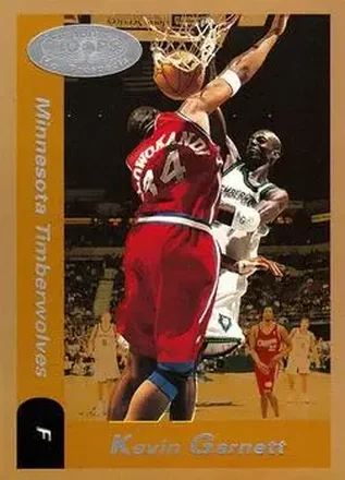 2000-01 Hoops Hot Prospects #12 - Kevin Garnett - Minnesota Timberwolves