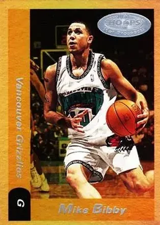 2000-01 Hoops Hot Prospects #17 - Mike Bibby - Vancouver Grizzlies