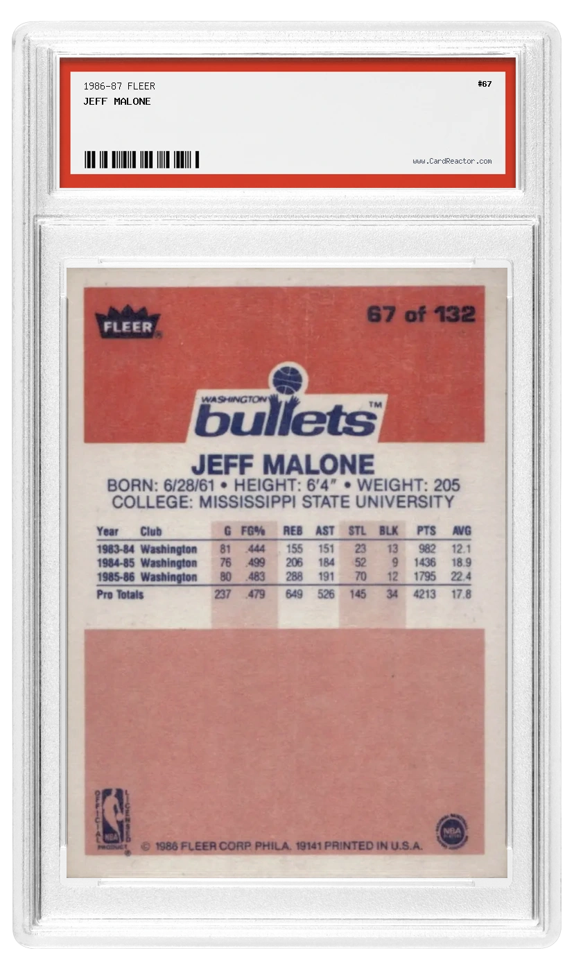 Reverso de Jeff Malone