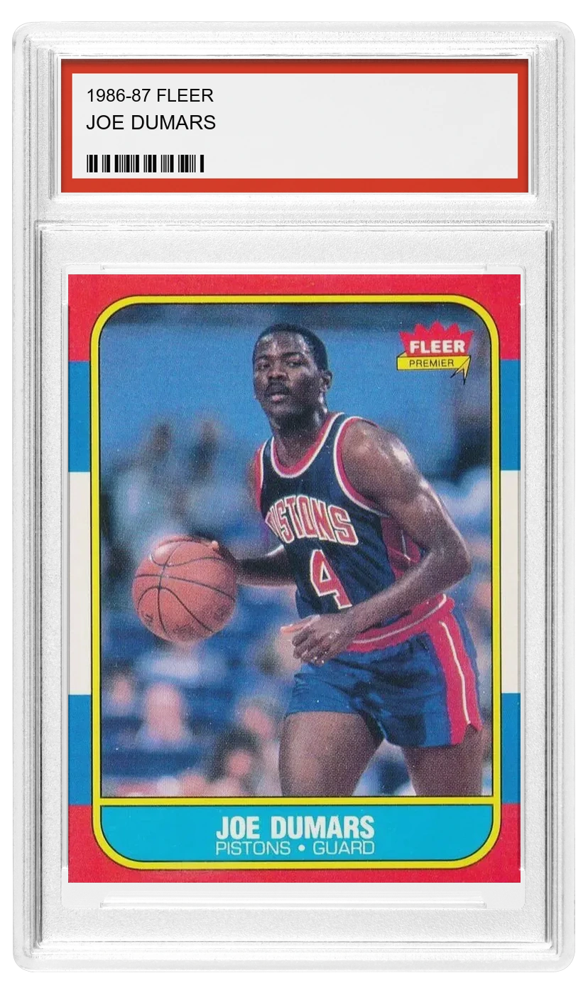 Joe Dumars front