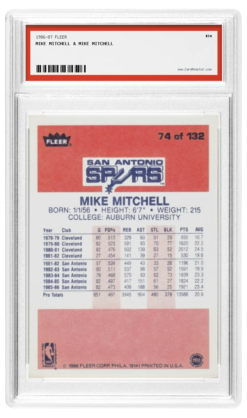 Mike Mitchell & Mike Mitchell Rückseite
