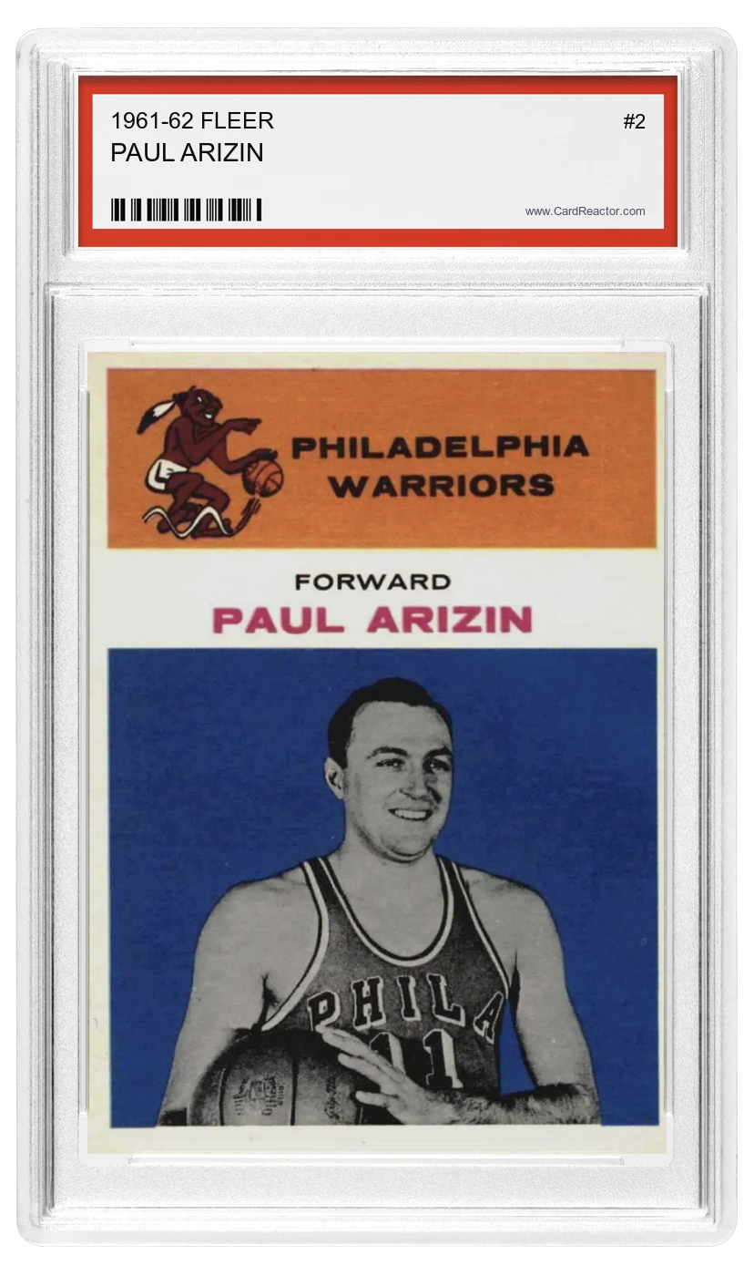 Paul Arizin front