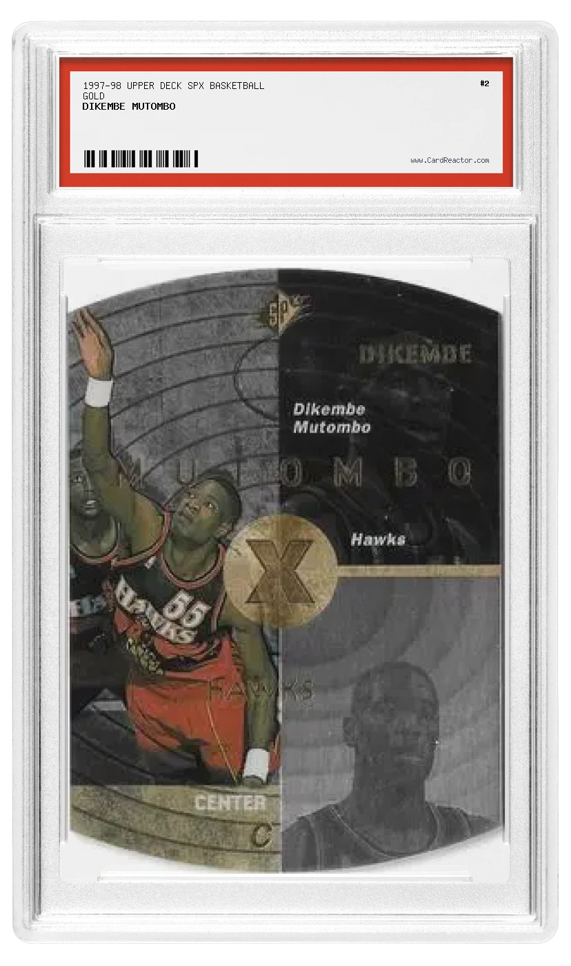 Recto de Dikembe Mutombo