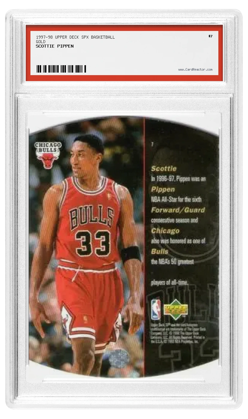 Verso de Scottie Pippen
