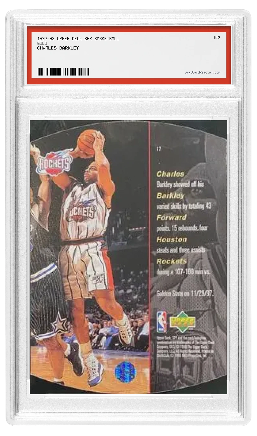 Verso de Charles Barkley