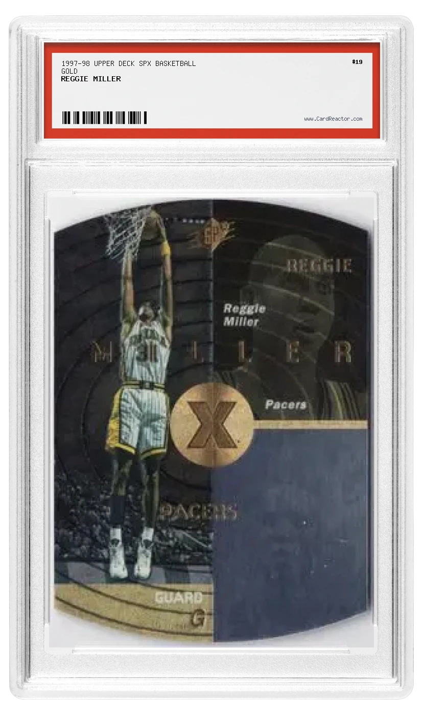 Recto de Reggie Miller