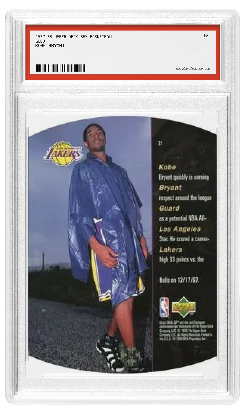 Kobe Bryant Rückseite