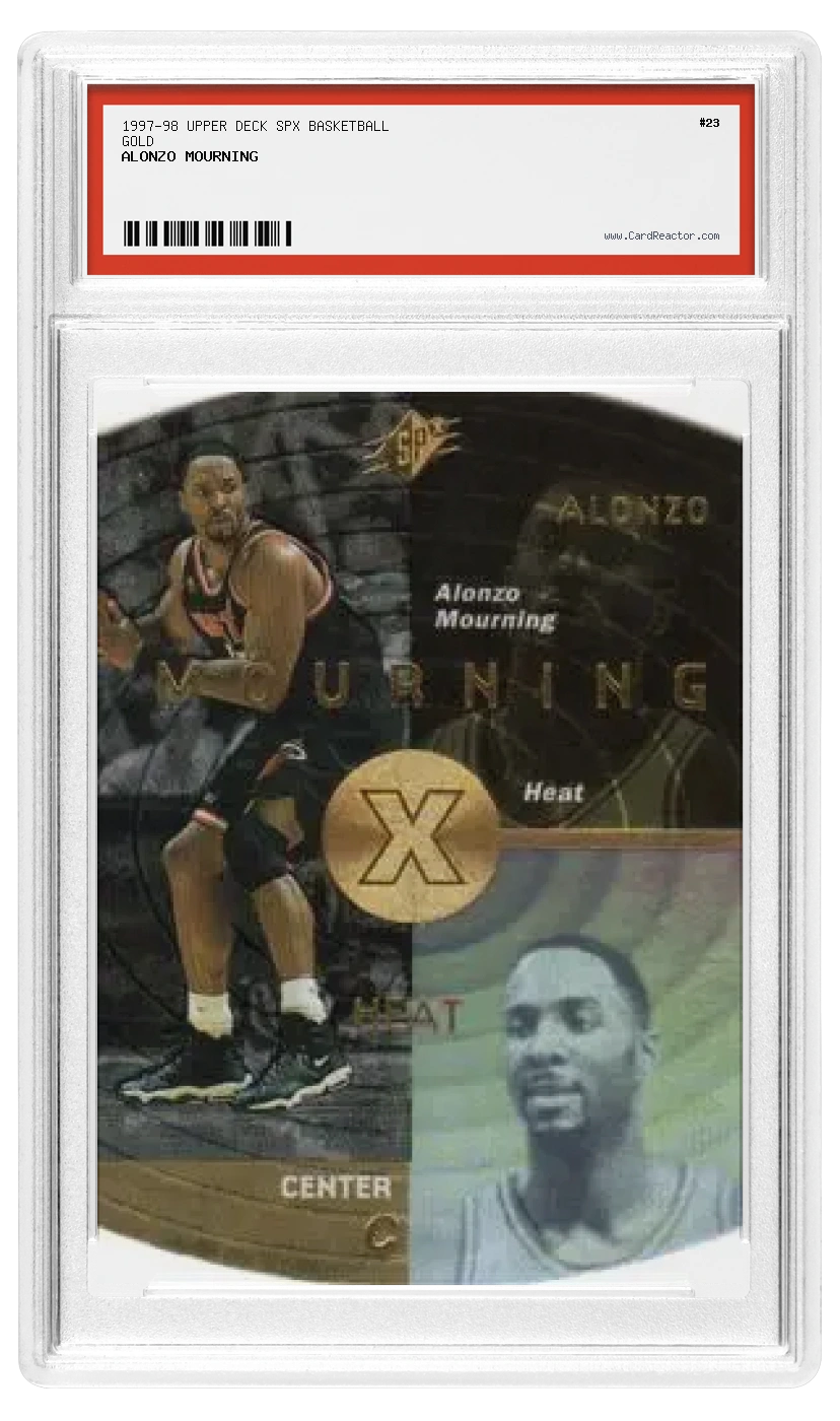 Frente de Alonzo Mourning