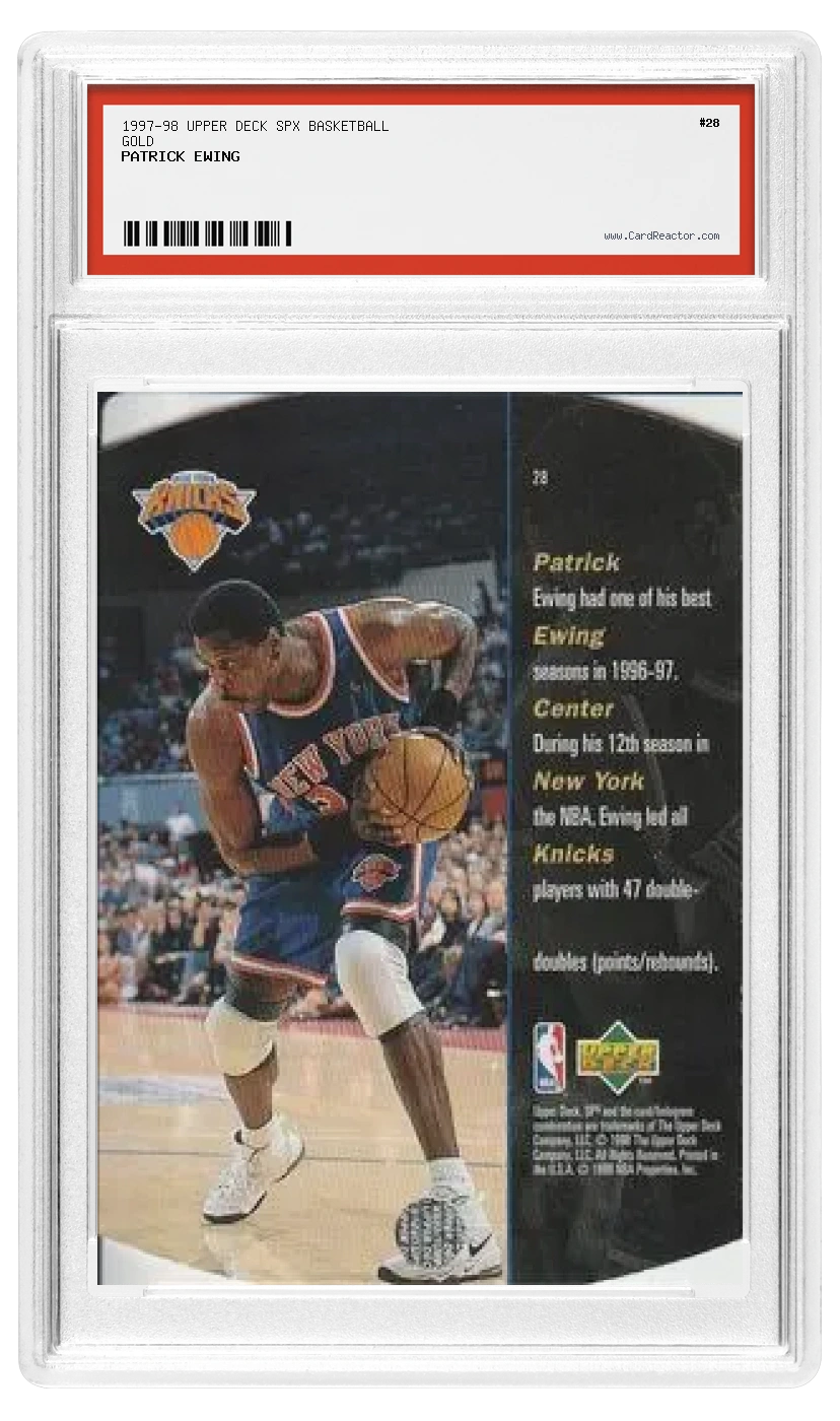 Patrick Ewing Rückseite