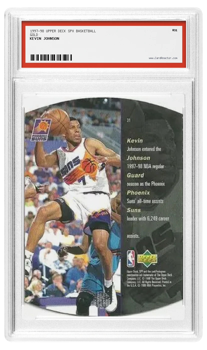 Reverso de Kevin Johnson