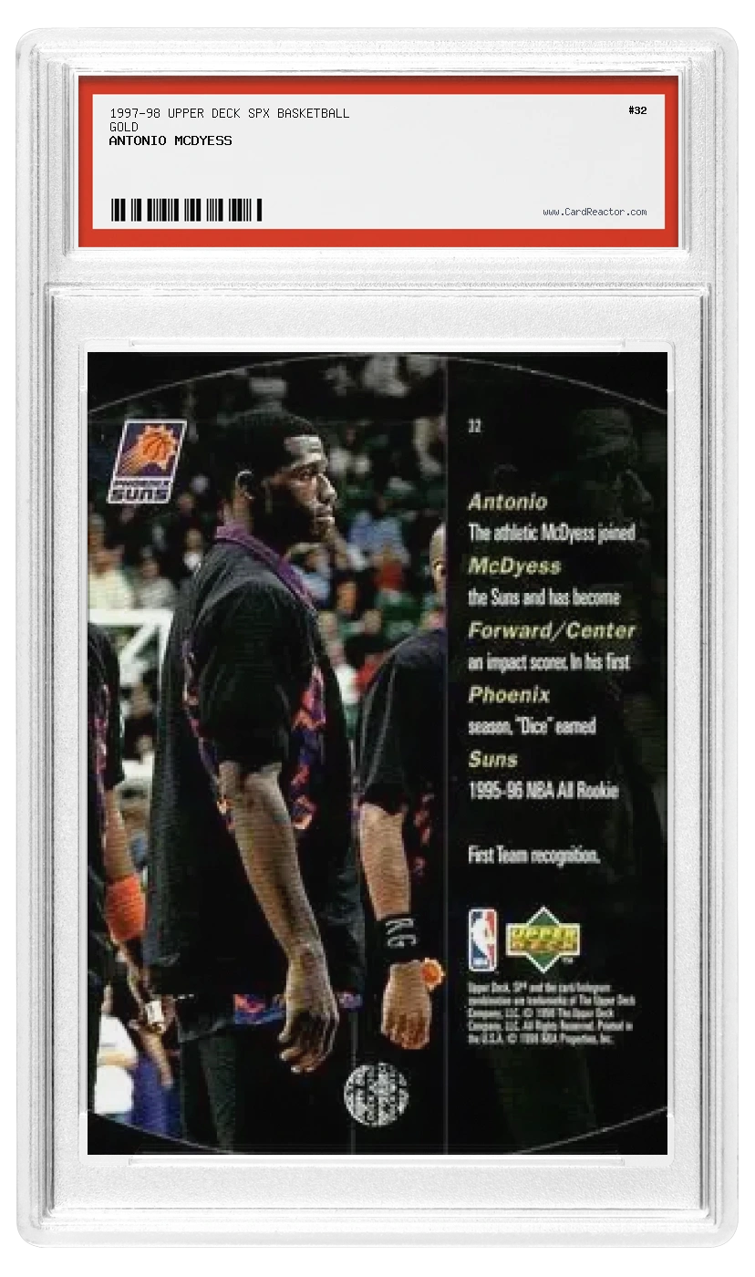 Reverso de Antonio McDyess