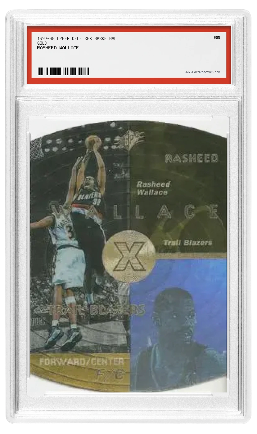 Rasheed Wallace Vorderseite