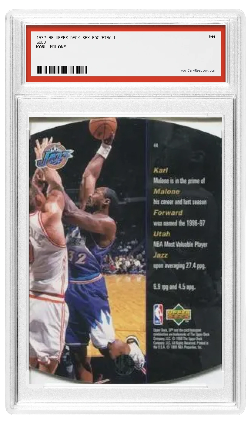 Karl Malone Rückseite