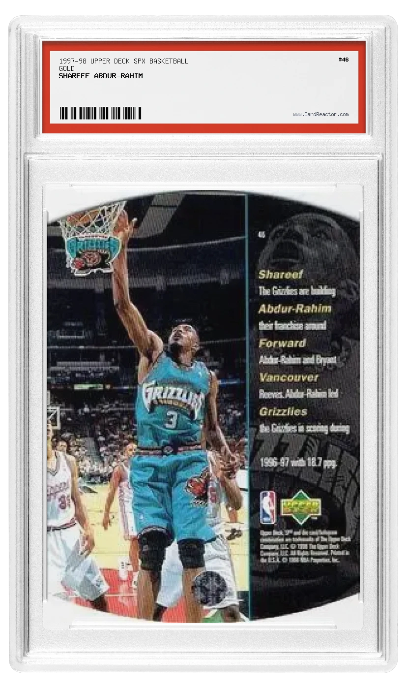 Reverso de Shareef Abdur-Rahim