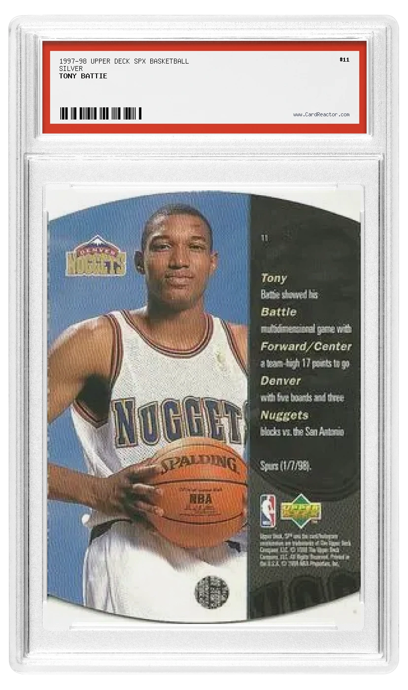 Reverso de Tony Battie