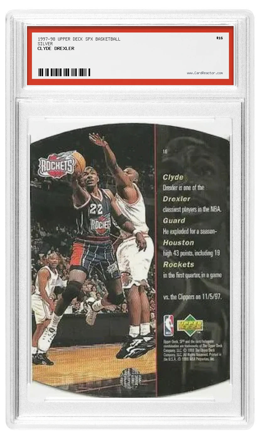 Verso de Clyde Drexler