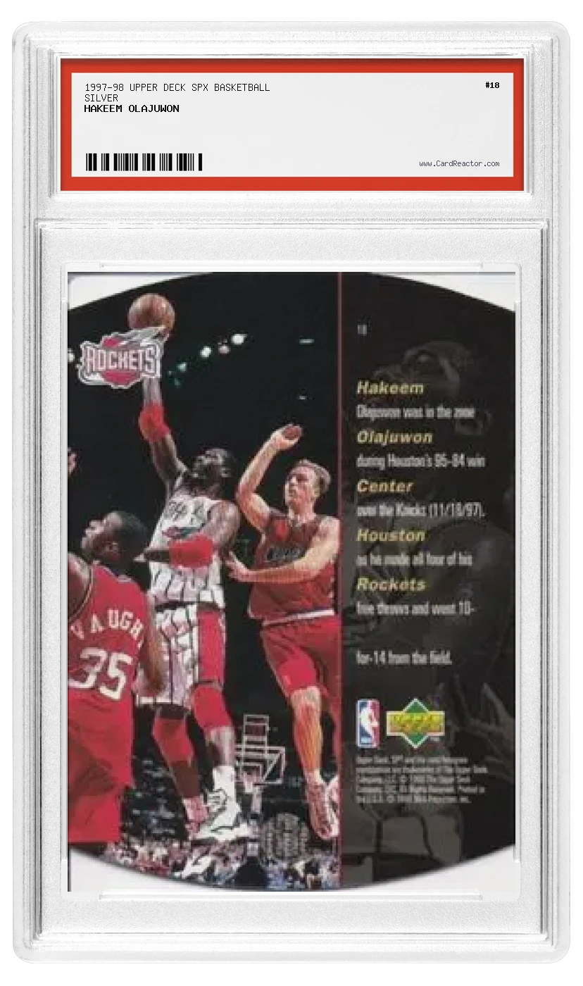 Hakeem Olajuwon Rückseite