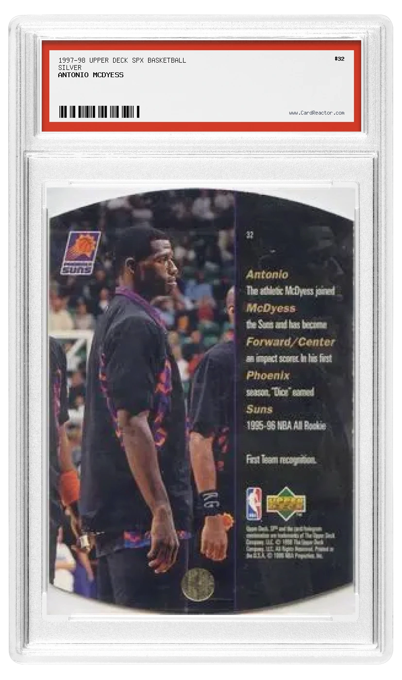 Antonio McDyess Rückseite