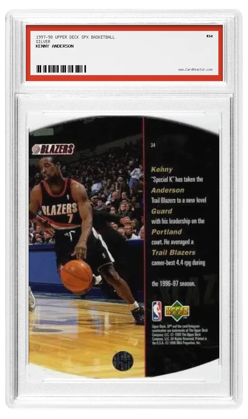 Reverso de Kenny Anderson